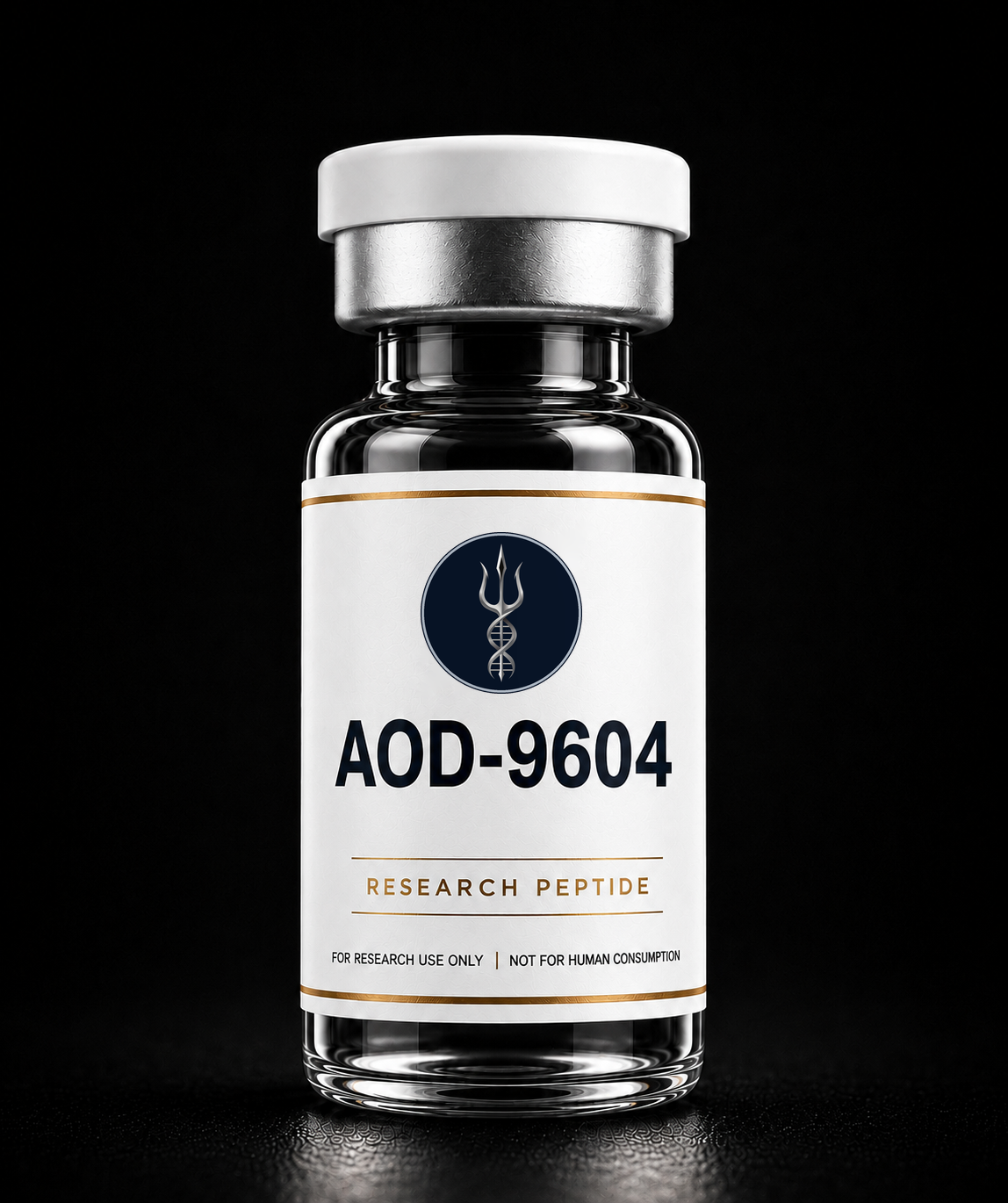 AOD-9604 10mg research peptide vial